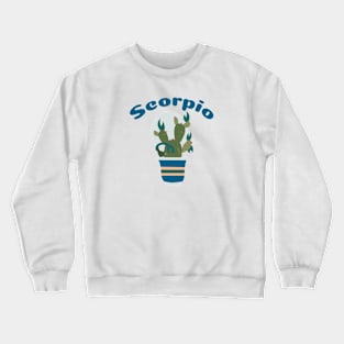 Scorpio - Zodiac Lovely Universe tree Crewneck Sweatshirt